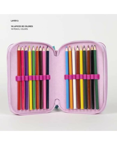 Astuccio Scuola Minnie Mouse Fucsia 12,5 x 6,5 x 19,5 cm Astuccio Scuola Minnie Mouse Fucsia 12,5 x 6,5 x 19,5 cm