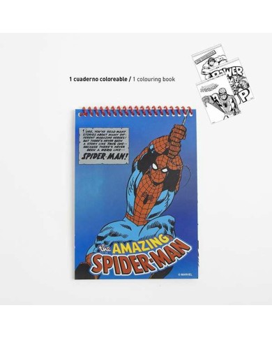 Set di Cancelleria Marvel Azzurro Set di Cancelleria Marvel Azzurro