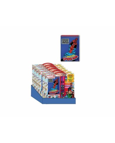 Set di Cancelleria Marvel Azzurro Set di Cancelleria Marvel Azzurro