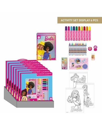 Set di Cancelleria Barbie Rosa Set di Cancelleria Barbie Rosa