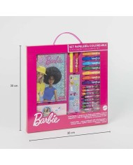 Set di Cancelleria Barbie Rosa Set di Cancelleria Barbie Rosa