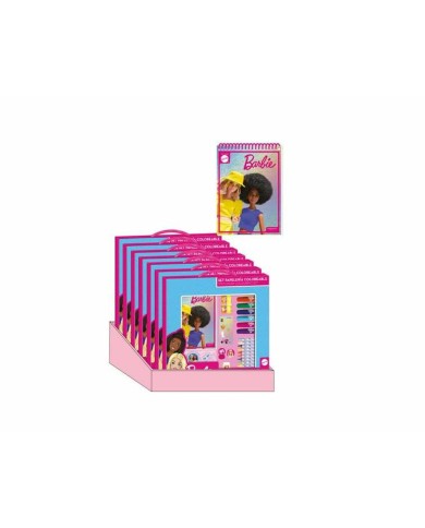 Set di Cancelleria Barbie Rosa Set di Cancelleria Barbie Rosa