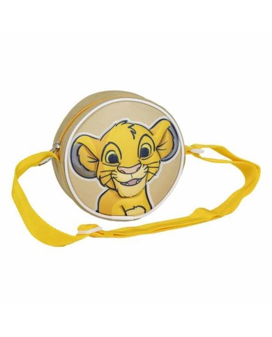 Borsa The Lion King Per bambini 13 x 13 x 4 cm Giallo Borsa The Lion King Per bambini 13 x 13 x 4 cm Giallo