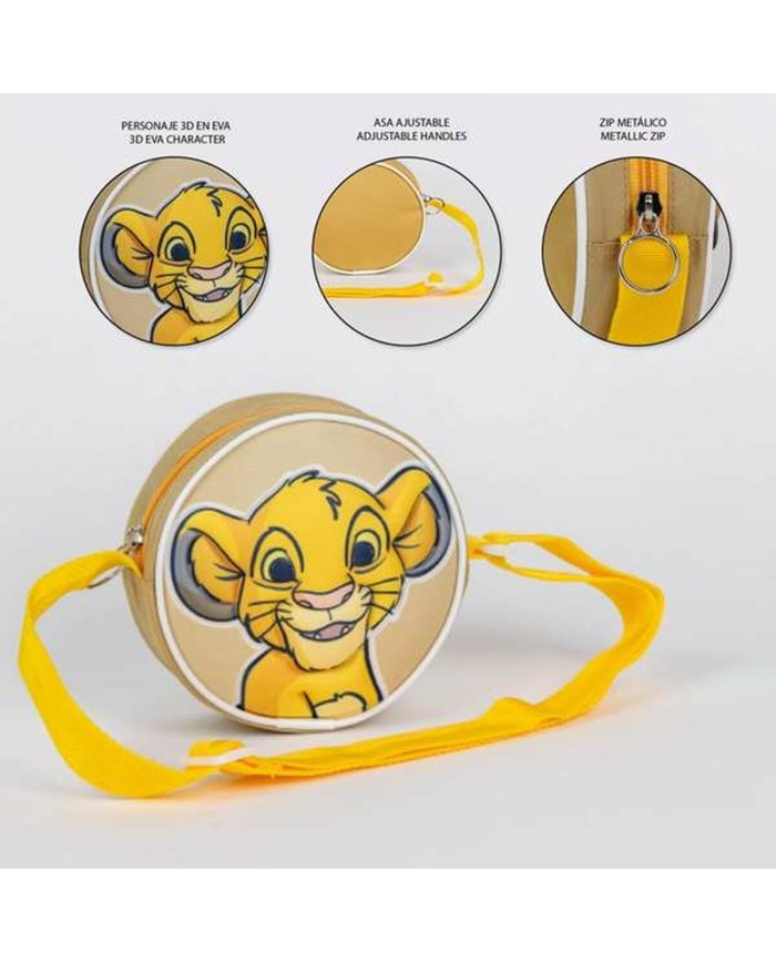 Borsa The Lion King Per bambini 13 x 13 x 4 cm Giallo