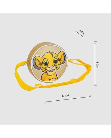 Borsa The Lion King Per bambini 13 x 13 x 4 cm Giallo