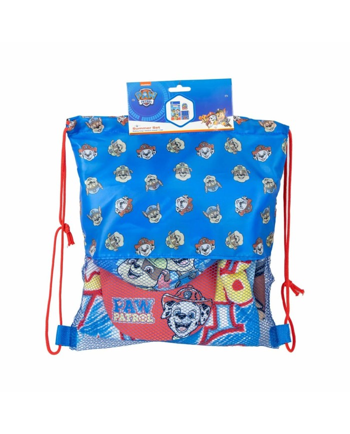 Telo da Mare The Paw Patrol Azzurro 27 x 33 x 7 cm 3 Pezzi Telo da Mare The Paw Patrol Azzurro 27 x 33 x 7 cm 3 Pezzi
