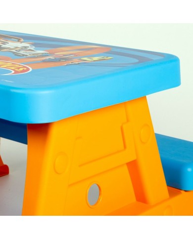 Set di Tavolo e Sedie per Bambini Colorbaby Azzurro Arancio Set di Tavolo e Sedie per Bambini Colorbaby Azzurro Arancio