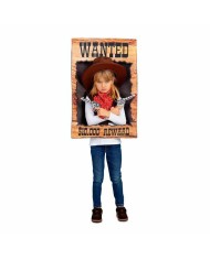 Costume per Bambini My Other Me Wanted Cowboy Taglia unica 3 Pezzi Costume per Bambini My Other Me Wanted Cowboy Taglia unica 3 Pezzi