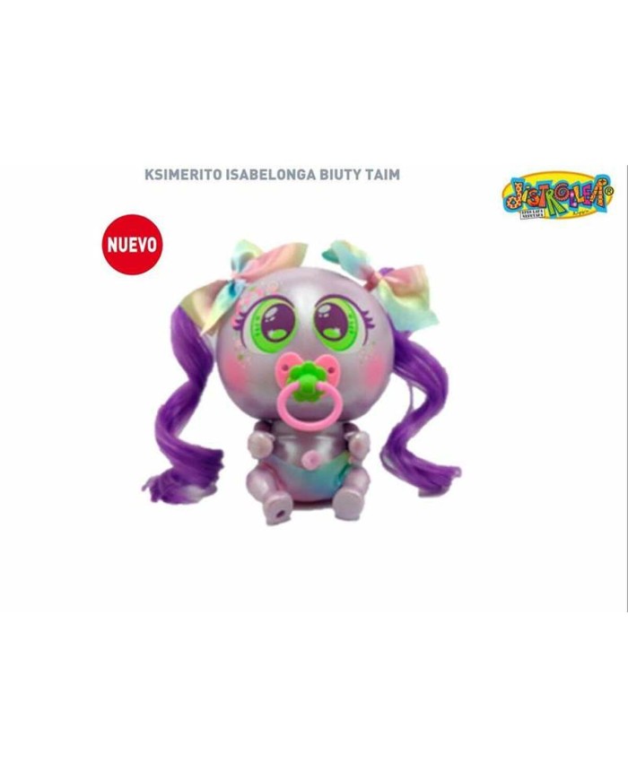 Bambolotto Neonato Bandai Ksimerito Isabelonga Biuty Taim 18,5 x 16 x 19,5 cm Bambolotto Neonato Bandai Ksimerito Isabelonga Biuty Taim 18,5 x 16 x 19,5 cm