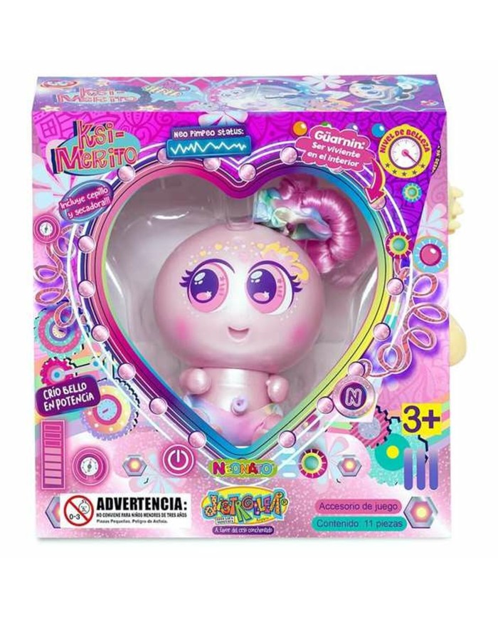 Bambolotto Neonato Bandai Ksimerito Manchicuepa Biuty Taim 18,5 x 16 x 19,5 cm Bambolotto Neonato Bandai Ksimerito Manchicuepa Biuty Taim 18,5 x 16 x 19,5 cm