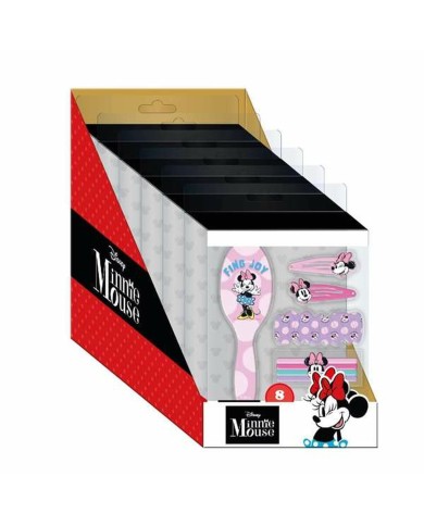 Fermagli per Capelli Minnie Mouse Rosa Fermagli per Capelli Minnie Mouse Rosa