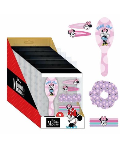 Fermagli per Capelli Minnie Mouse Rosa Fermagli per Capelli Minnie Mouse Rosa