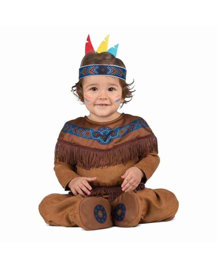 Costume per Neonati My Other Me Marrone nativo americano 2 Pezzi Costume per Neonati My Other Me Marrone nativo americano 2 Pezzi