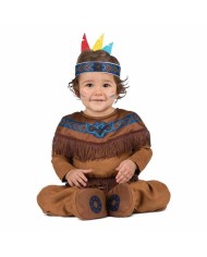 Costume per Neonati My Other Me Marrone nativo americano 2 Pezzi Costume per Neonati My Other Me Marrone nativo americano 2 Pezzi