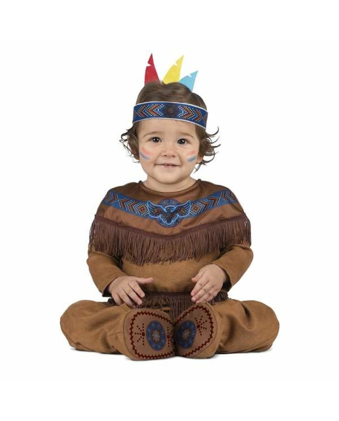 Costume per Neonati My Other Me Marrone nativo americano 2 Pezzi Costume per Neonati My Other Me Marrone nativo americano 2 Pezzi