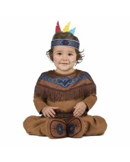 Costume per Neonati My Other Me Marrone nativo americano 2 Pezzi Costume per Neonati My Other Me Marrone nativo americano 2 Pezzi