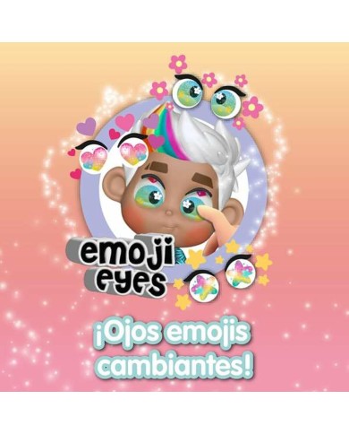 Bambolotto Neonato Famosa Mini Trotties Emoji Eyes 12 cm Articolata