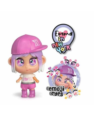 Bambolotto Neonato Famosa Mini Trotties Emoji Eyes 12 cm Articolata