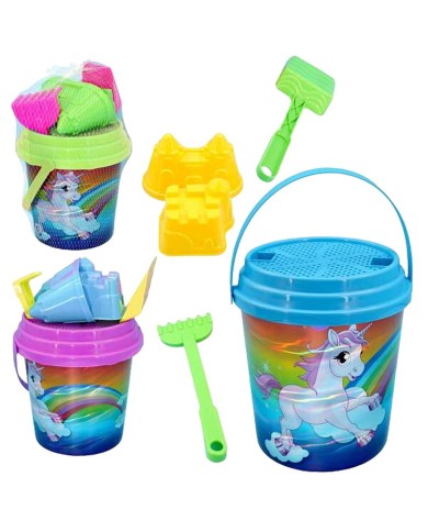 Set di giocattoli per il mare Juinsa Unicorno 21 x 20 cm Set di giocattoli per il mare Juinsa Unicorno 21 x 20 cm