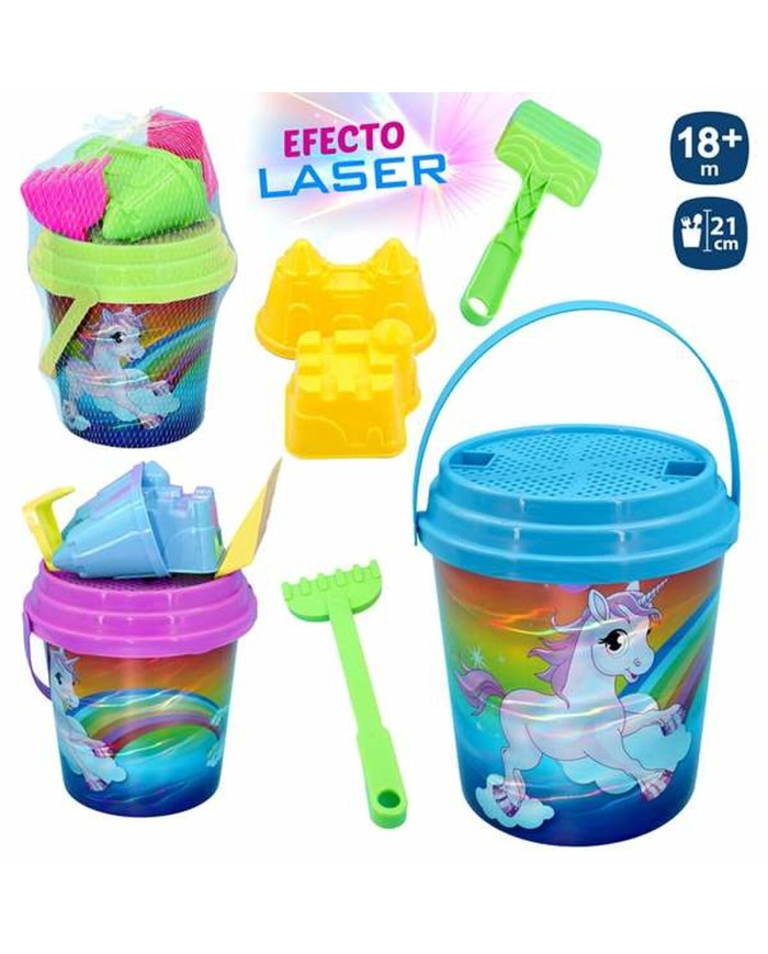 Set di giocattoli per il mare Juinsa Unicorno 21 x 20 cm Set di giocattoli per il mare Juinsa Unicorno 21 x 20 cm