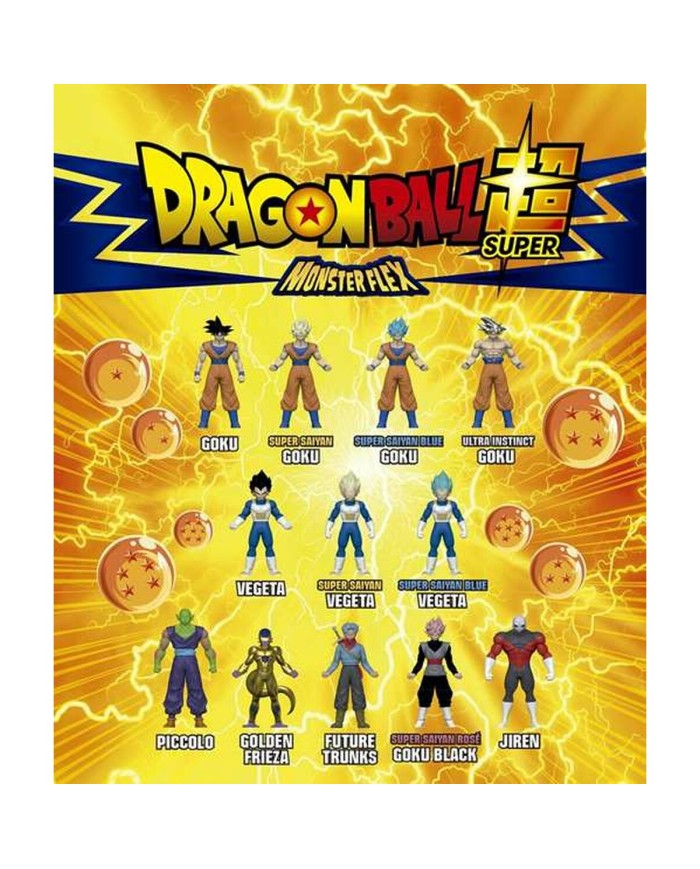 Statua Dragon Ball Monsterflex 17 cm Flessibile