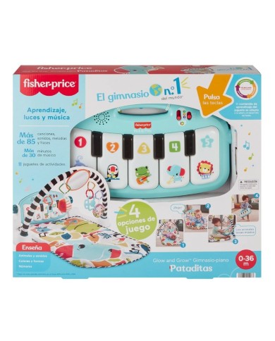 Tappeto da gioco Fisher Price Kick and Play Sonaglio Pianoforte ES