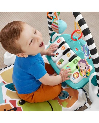 Tappeto da gioco Fisher Price Kick and Play Sonaglio Pianoforte ES