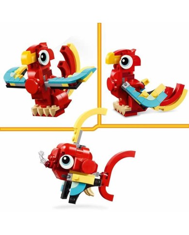 Set di Costruzioni Lego Creator 31145 Red Dragon 149 Pezzi