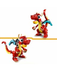 Set di Costruzioni Lego Creator 31145 Red Dragon 149 Pezzi