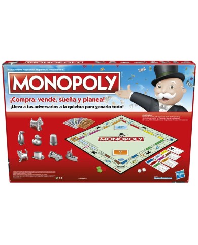 Gioco da Tavolo Hasbro Monopoly Clasico Madrid ES Gioco da Tavolo Hasbro Monopoly Clasico Madrid ES