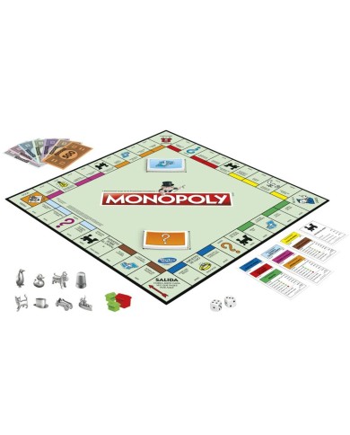 Gioco da Tavolo Hasbro Monopoly Clasico Madrid ES Gioco da Tavolo Hasbro Monopoly Clasico Madrid ES