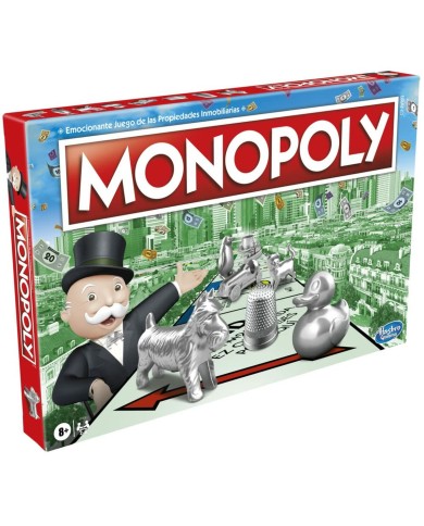 Gioco da Tavolo Hasbro Monopoly Clasico Madrid ES Gioco da Tavolo Hasbro Monopoly Clasico Madrid ES