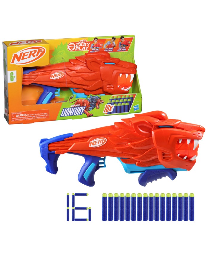 Pistola a Freccette Hasbro Nerf Lionfury 25 x 45 cm