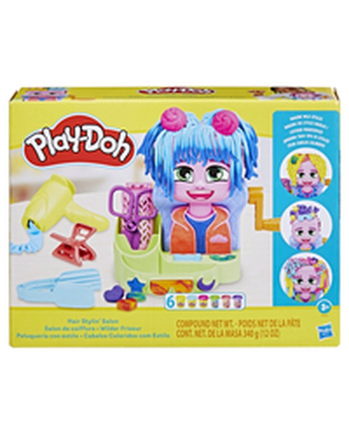 Set di Plastilina Hasbro Playdoh Accessori 6 Barattoli Parrucchieri Set di Plastilina Hasbro Playdoh Accessori 6 Barattoli Parrucchieri
