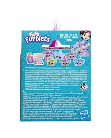 Peluche con Suono Hasbro Furby Furblets 12 cm Peluche con Suono Hasbro Furby Furblets 12 cm