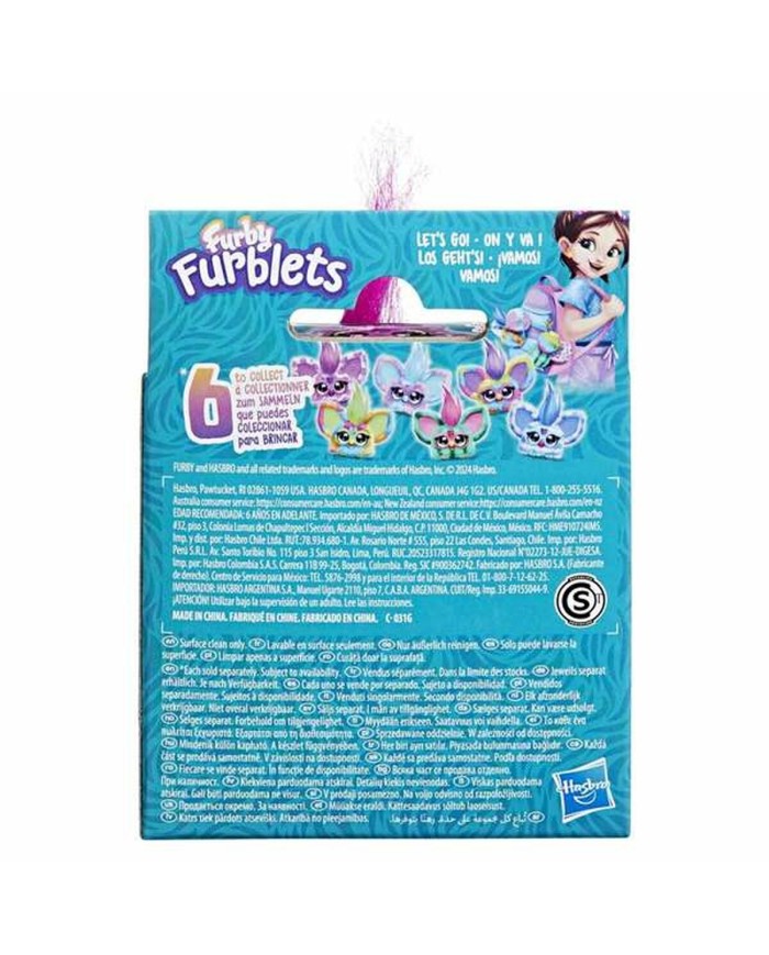 Peluche con Suono Hasbro Furby Furblets 12 cm Peluche con Suono Hasbro Furby Furblets 12 cm