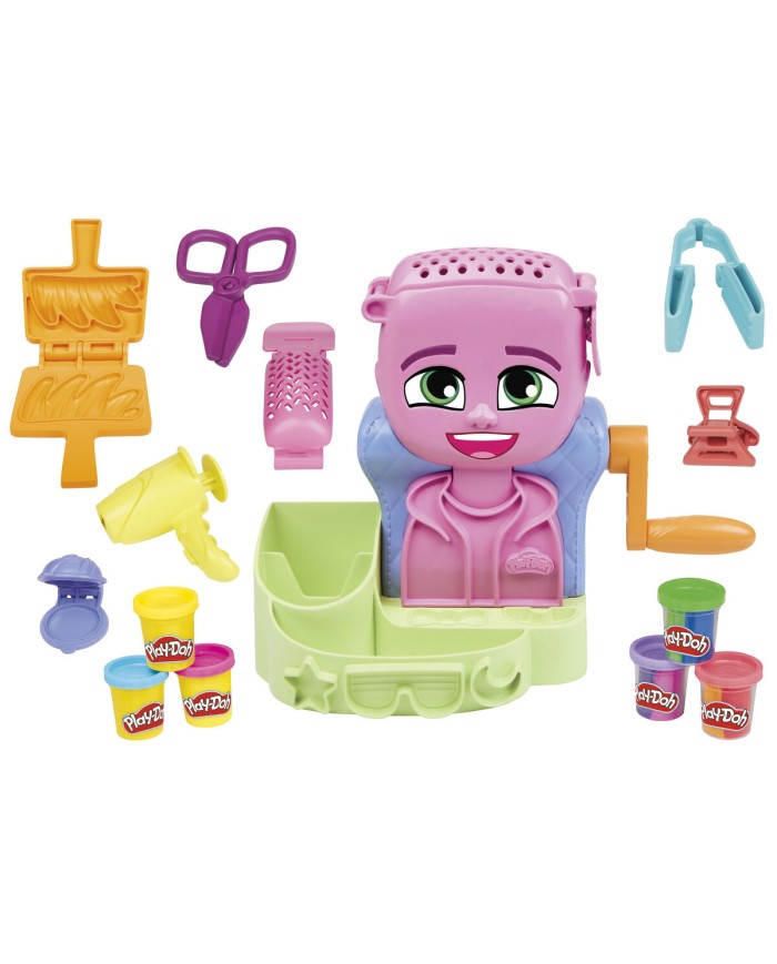Set di Plastilina Hasbro Playdoh Accessori 6 Barattoli Parrucchieri Set di Plastilina Hasbro Playdoh Accessori 6 Barattoli Parrucchieri