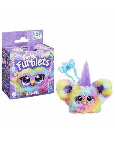Peluche con Suono Hasbro Furby Furblets 12 cm Peluche con Suono Hasbro Furby Furblets 12 cm