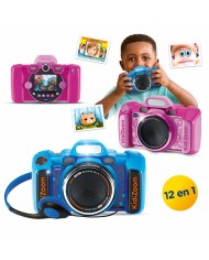 Macchina fotografica giocattolo per bambini Vtech Kidizoom Duo DX Rosa