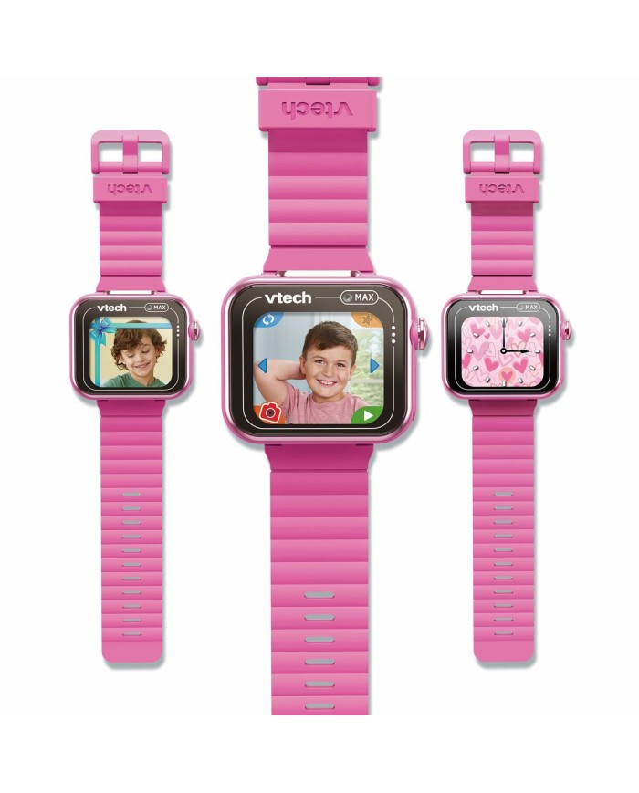 Orologio Bambini Vtech Kidizoom Smartwatch Max 256 MB Interattivo Rosa Orologio Bambini Vtech Kidizoom Smartwatch Max 256 MB Interattivo Rosa