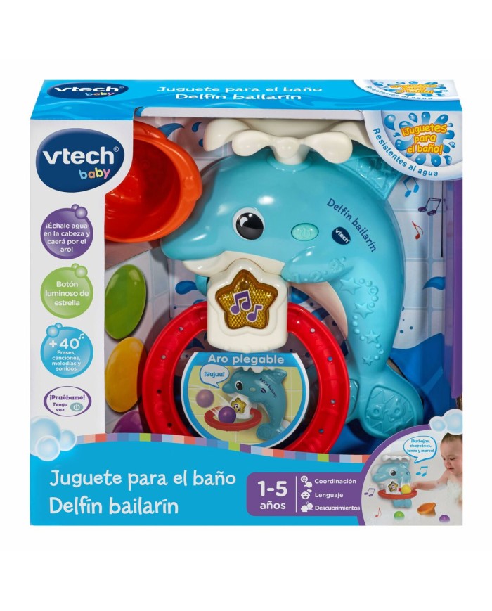 Giocattoli da Bagno Vtech 25 x 9 x 24 cm Delfino