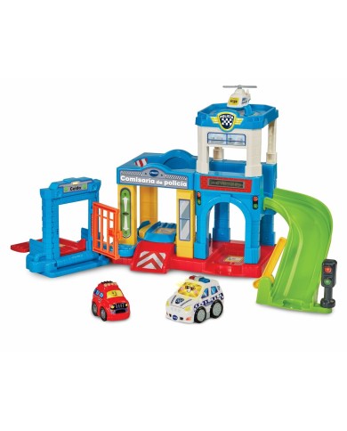 Playset di Veicoli Vtech Tut Tut Bolidos 28 x 11,5 x 28 cm Poliziotto Playset di Veicoli Vtech Tut Tut Bolidos 28 x 11,5 x 28 cm Poliziotto