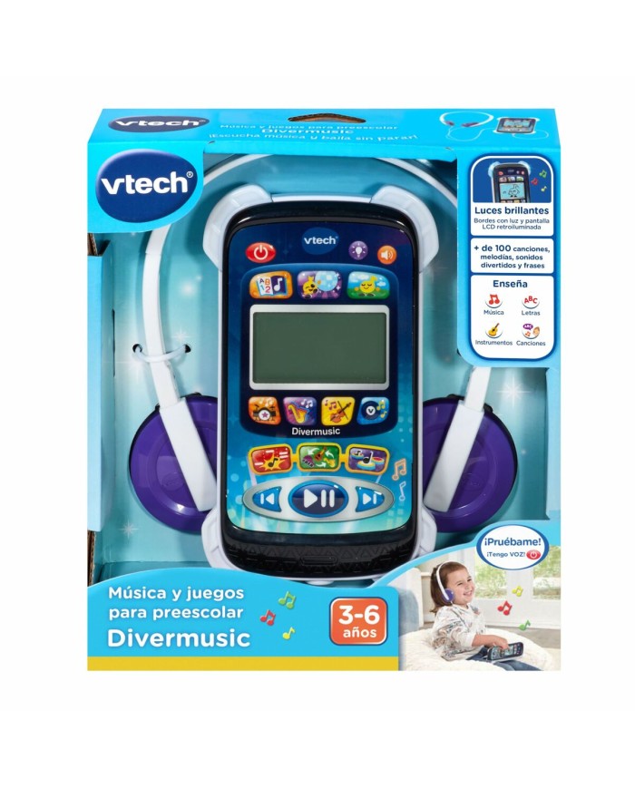 Giocattolo Interattivo Vtech Divermusic 18,8 x 5,8 x 21,6 cm Giocattolo Interattivo Vtech Divermusic 18,8 x 5,8 x 21,6 cm