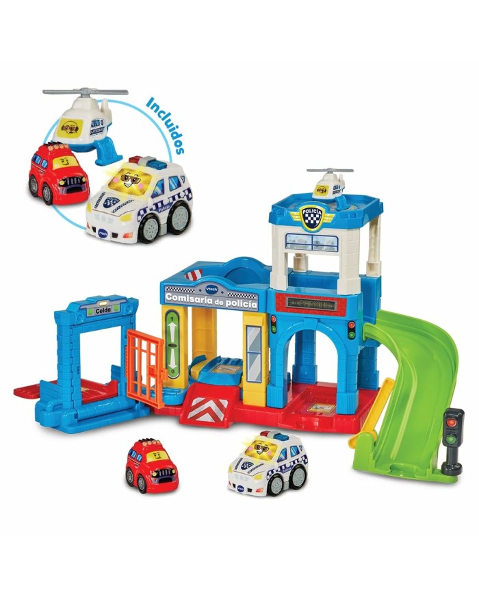Playset di Veicoli Vtech Tut Tut Bolidos 28 x 11,5 x 28 cm Poliziotto