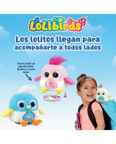 Peluche con Suono Vtech Lolibirds Lolito Azzurro Peluche con Suono Vtech Lolibirds Lolito Azzurro