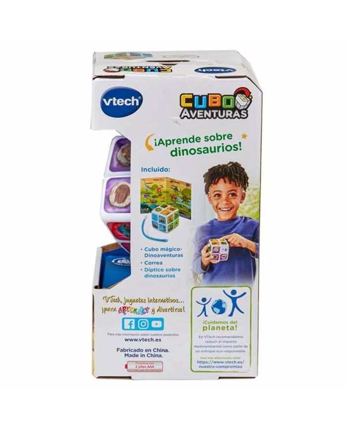 Cubo di Rubik Vtech Dinoadventures 11,5 x 11,5 x 21,6 cm Cubo di Rubik Vtech Dinoadventures 11,5 x 11,5 x 21,6 cm