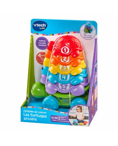 Giocattolo per bebè Vtech 17,5 x 11,5 x 24 cm Tartaruga Arcobaleno
