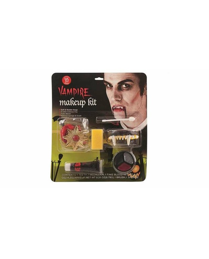 Set di Trucchi per Bambini Vampiro 6 Pezzi
