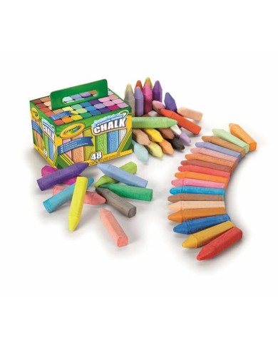 Gessi per pavimenti Crayola Maxi Multicolore Lavabili 48 Pezzi 17 x 13 x 12 cm Gessi per pavimenti Crayola Maxi Multicolore Lavabili 48 Pezzi 17 x 13 x 12 cm