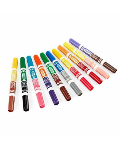 Set di Pennarelli Crayola Profumato Lavabili Doppia punta 10 Pezzi Set di Pennarelli Crayola Profumato Lavabili Doppia punta 10 Pezzi